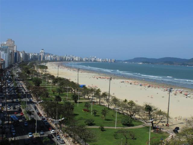 Appartement Apartamento Frente Mar Gonzaga Santos 2 Extérieur photo