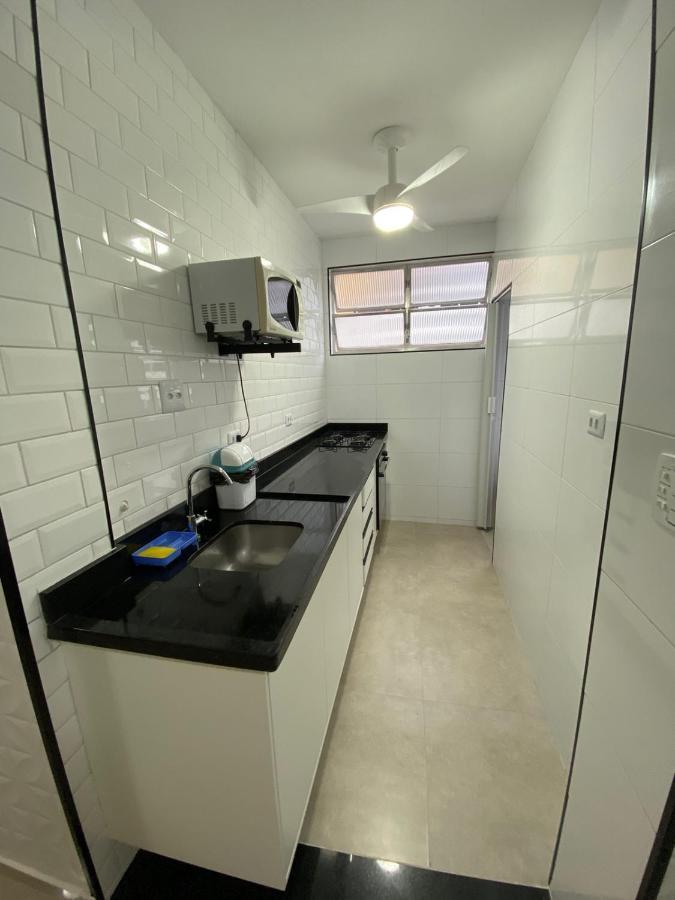 Appartement Apartamento Frente Mar Gonzaga Santos 2 Extérieur photo