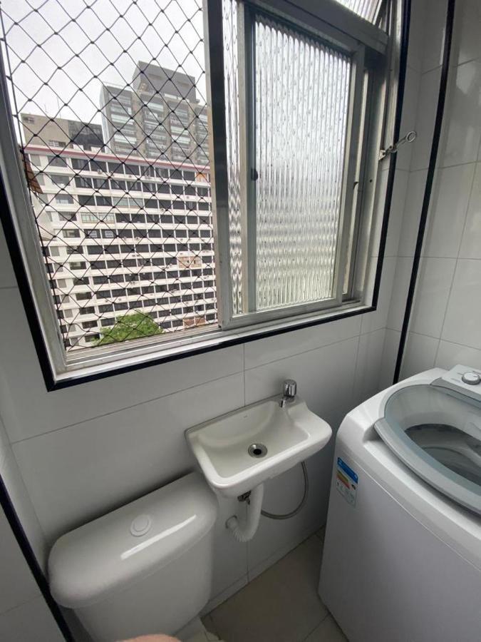 Appartement Apartamento Frente Mar Gonzaga Santos 2 Extérieur photo